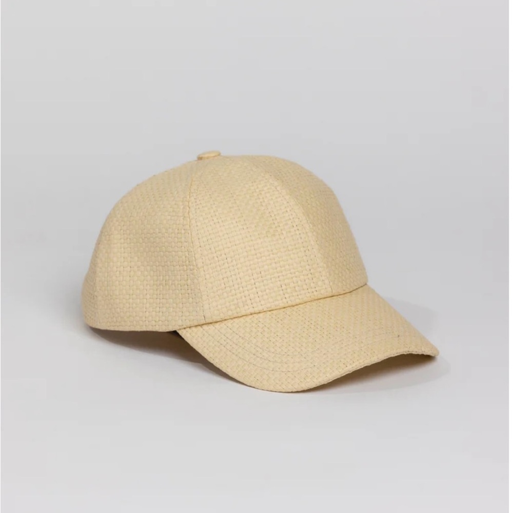 HAT ATTACK Beach Straw Baseball Cap
